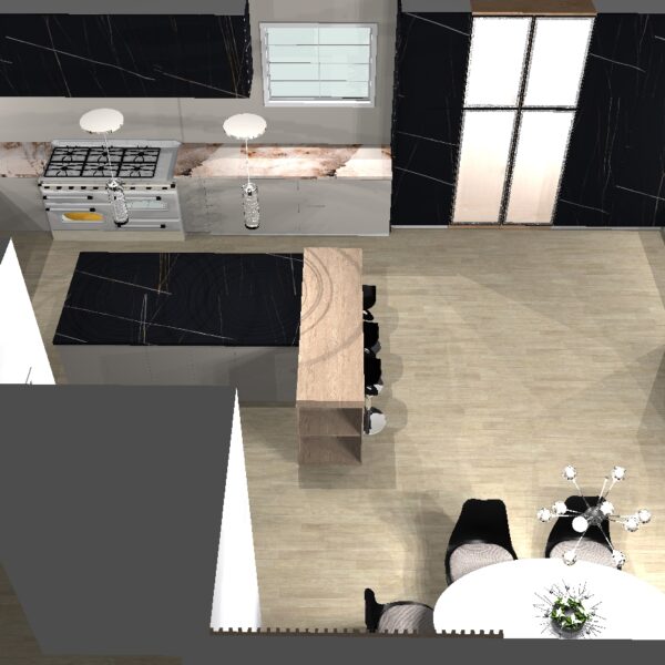Pandora kitchen and dinning room