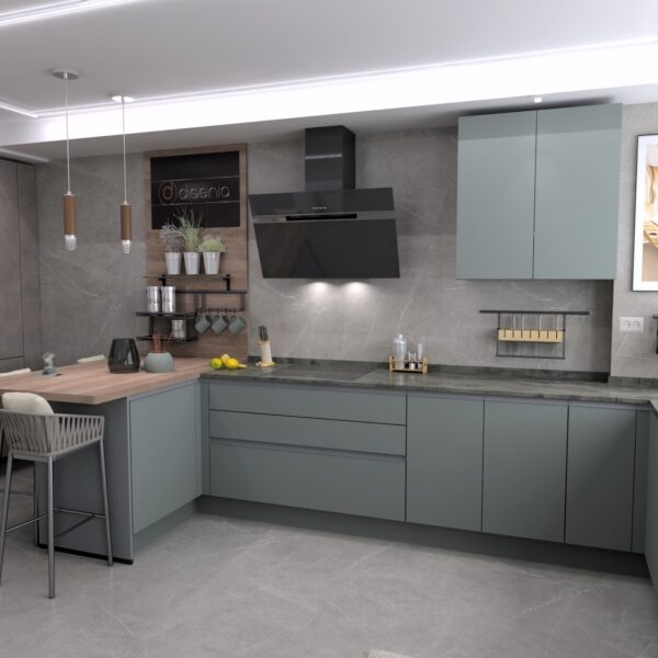 Cocina verde