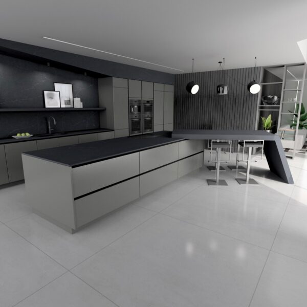 Dark kitchen