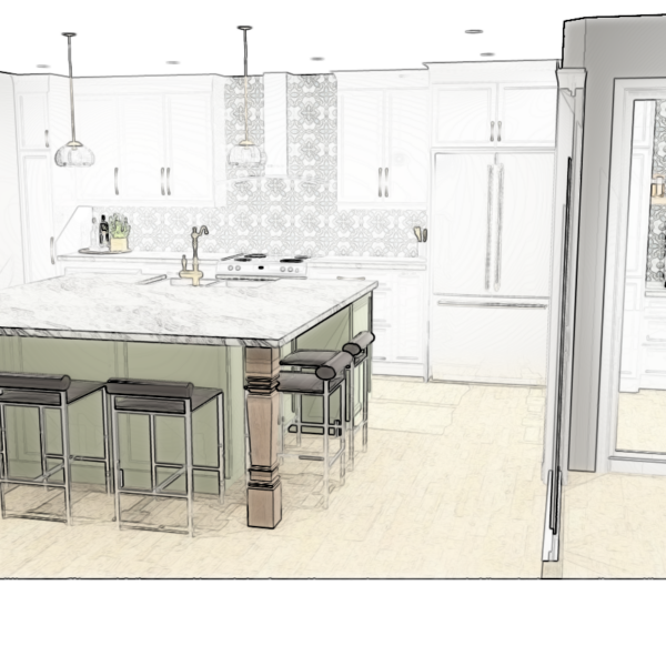 Julie\'s Creations kitchen