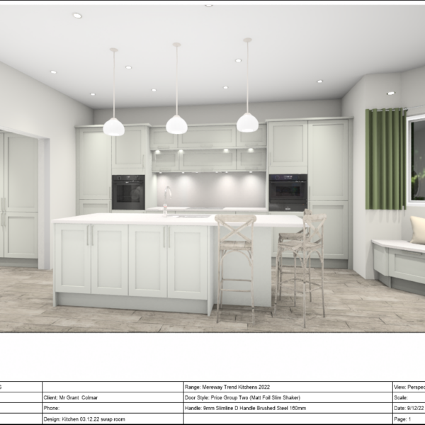 Welsh Shaker Farm kitchen