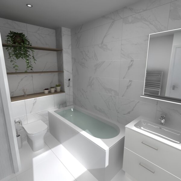 Neutral Beauty Room